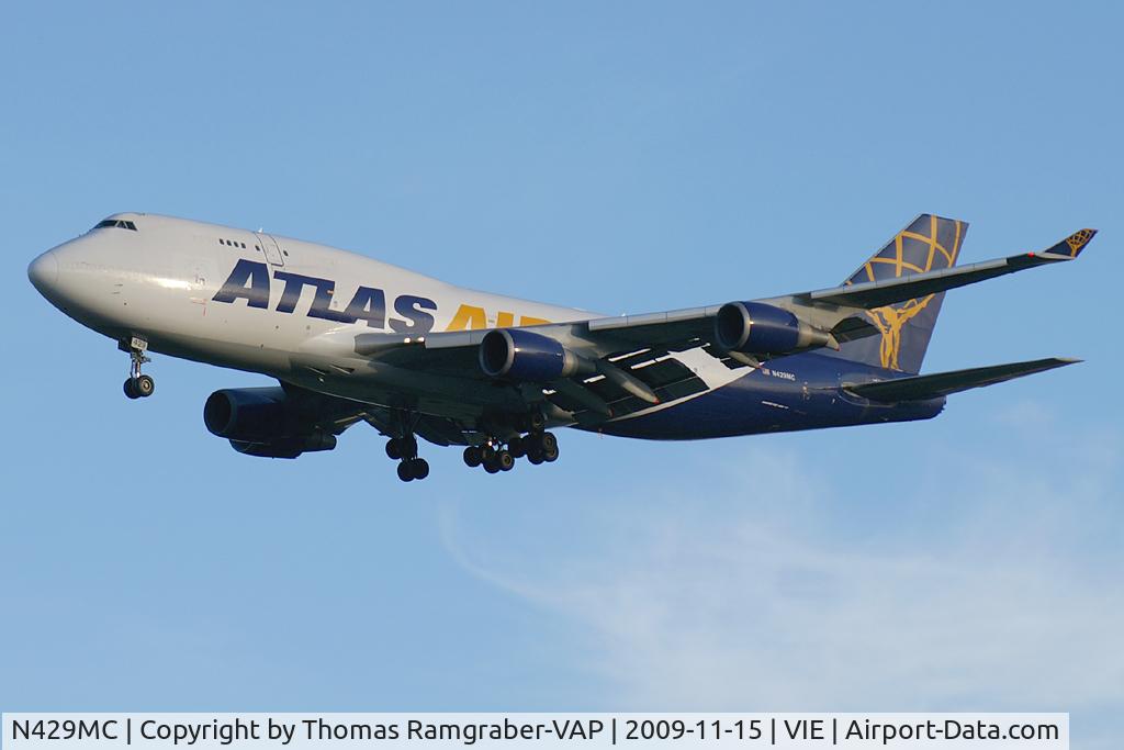 N429MC, 1990 Boeing 747-481 C/N 24833, Atlas Air Boeing 747-400
