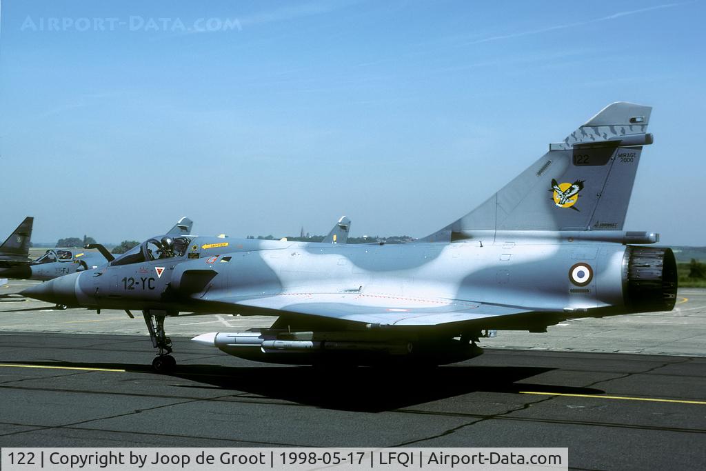 122, Dassault Mirage 2000C C/N 405, one of the aircraft that were flying during the 1998 Cambrai open house.