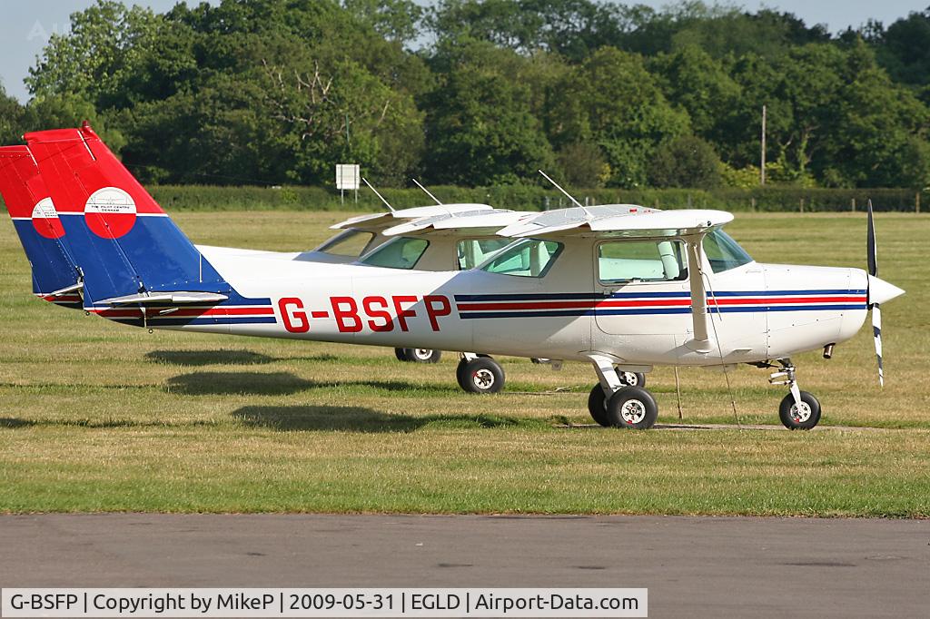 G-BSFP, 1982 Cessna 152 C/N 152-85548, Denham based Cessna.