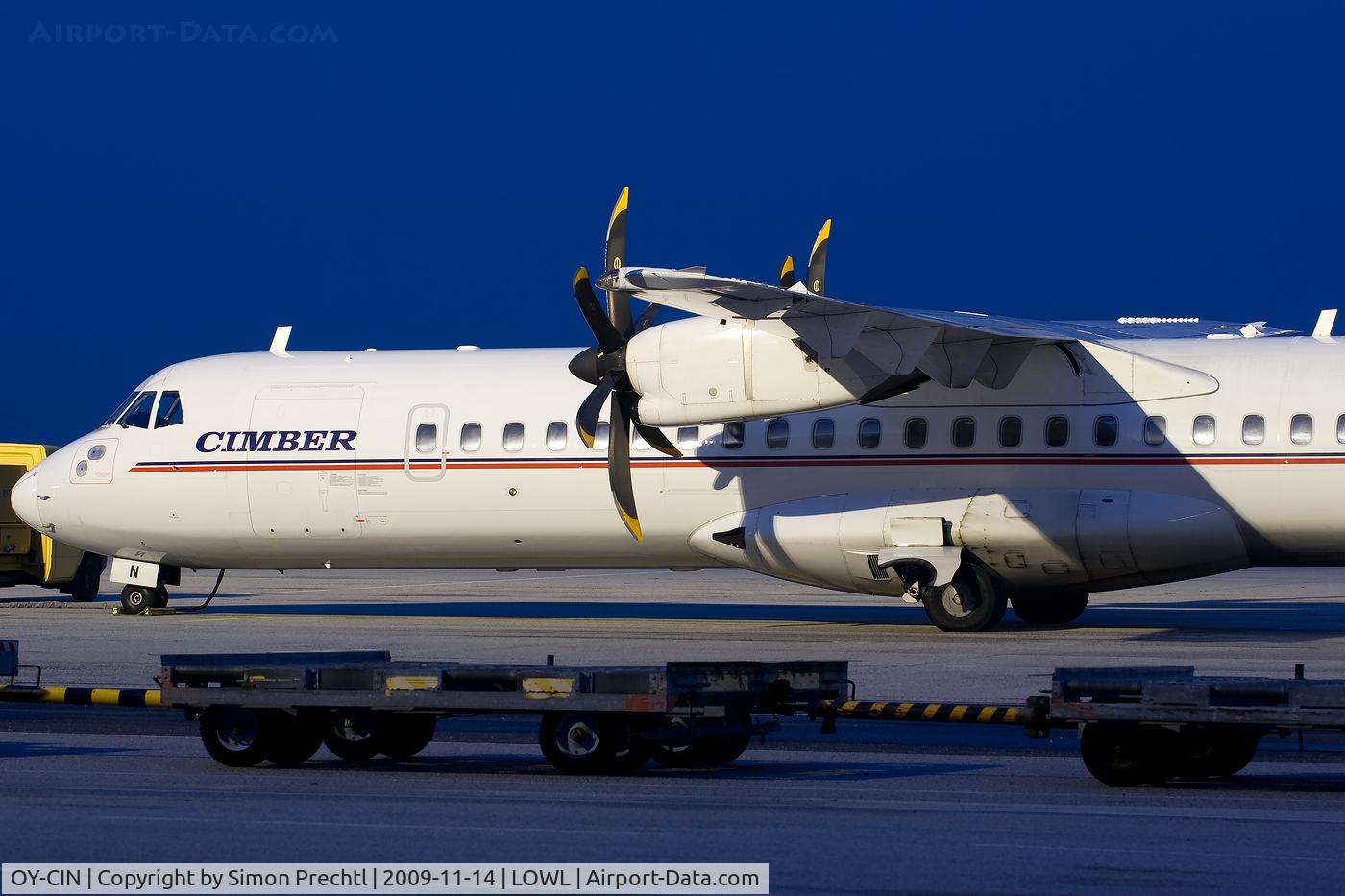 OY-CIN, 1999 ATR 72-212A C/N 568, OY-CIN @ Linz Airport