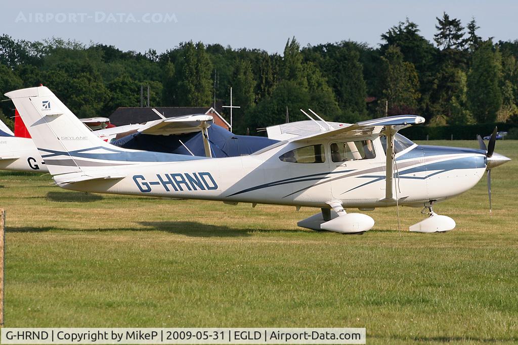 G-HRND, 2007 Cessna 182T Skylane C/N 18281936, Bathing in the evening sun.