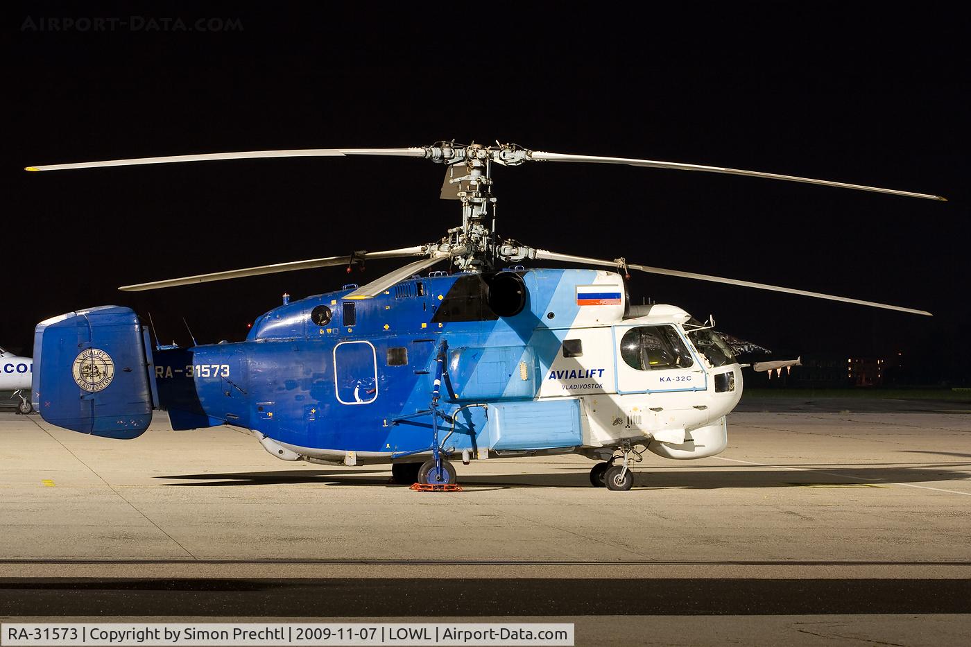 RA-31573, Kamov Ka-32C C/N 6222, RA-31573 @ Linz Airport