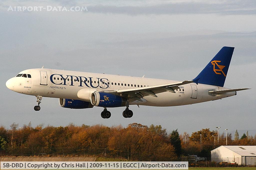 5B-DBD, 1992 Airbus A320-231 C/N 316, Cyprus Airways
