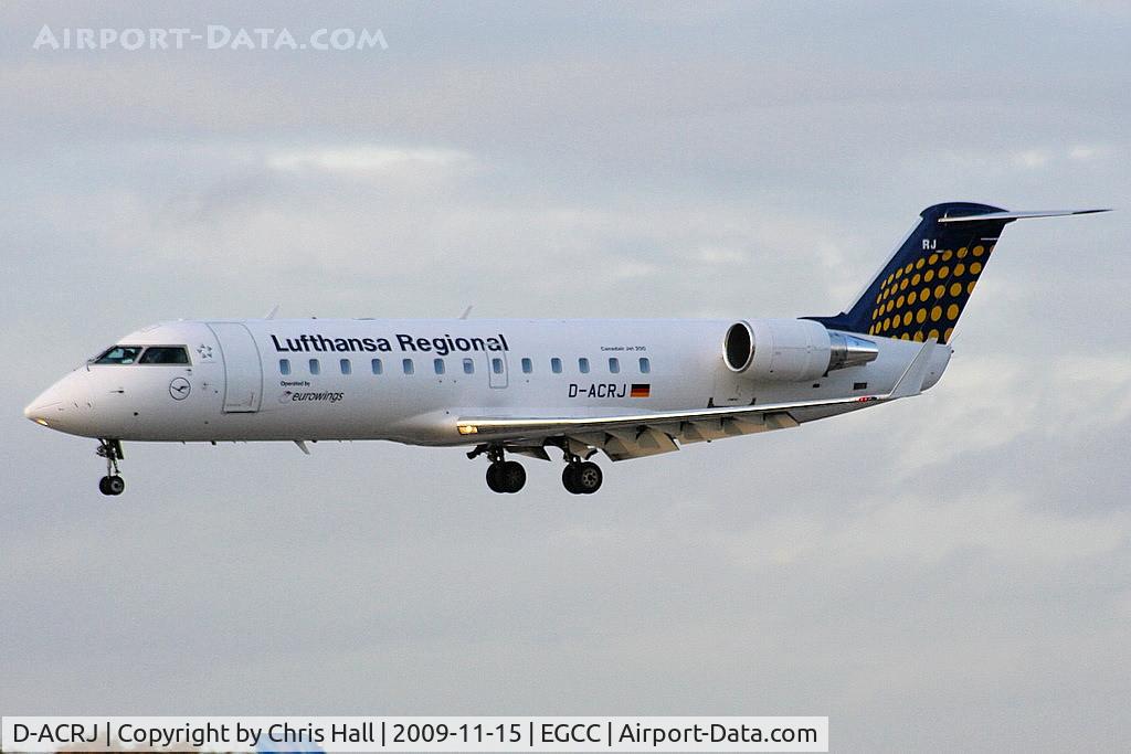 D-ACRJ, 2003 Canadair CRJ-200ER (CL-600-2B19) C/N 7864, Lufthansa Regional operated by Eurowings