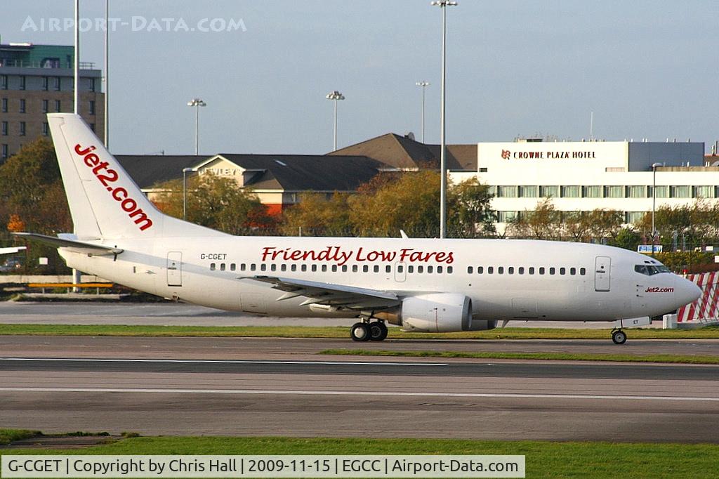 G-CGET, 1995 Boeing 737-33A C/N 27455, Jet2 Boeing 737-33A, Previous ID: OO-LTU, G-TOYE