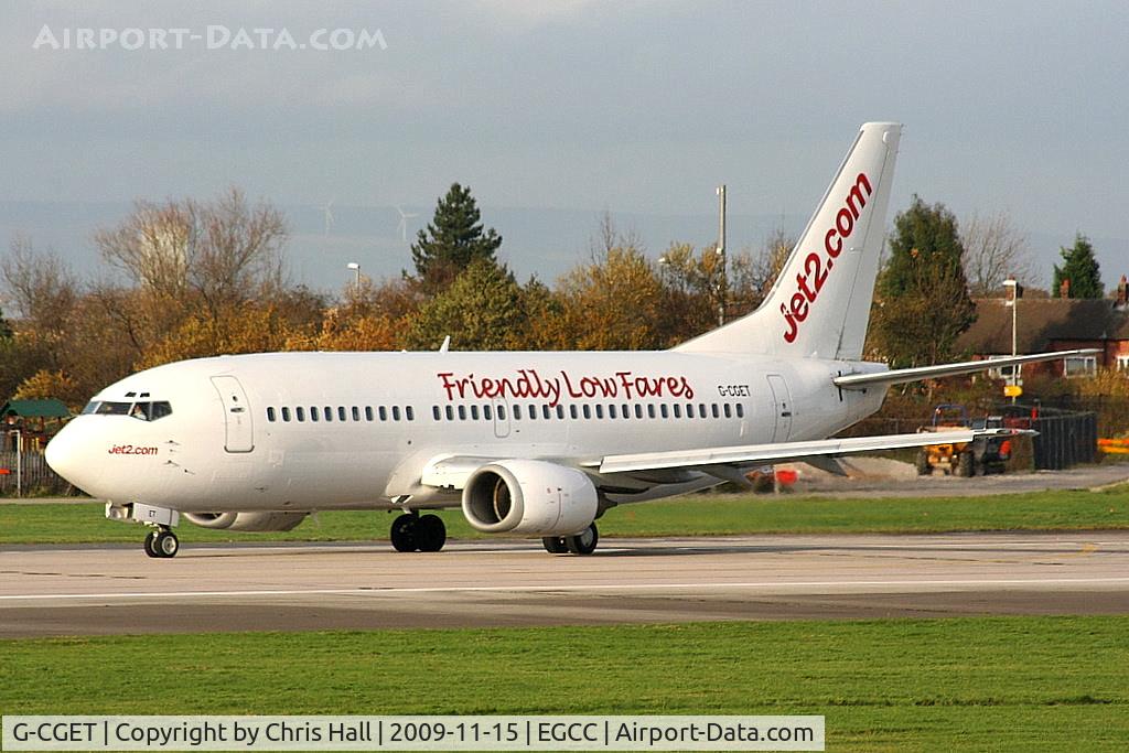 G-CGET, 1995 Boeing 737-33A C/N 27455, Jet2 Boeing 737-33A, Previous ID: OO-LTU, G-TOYE