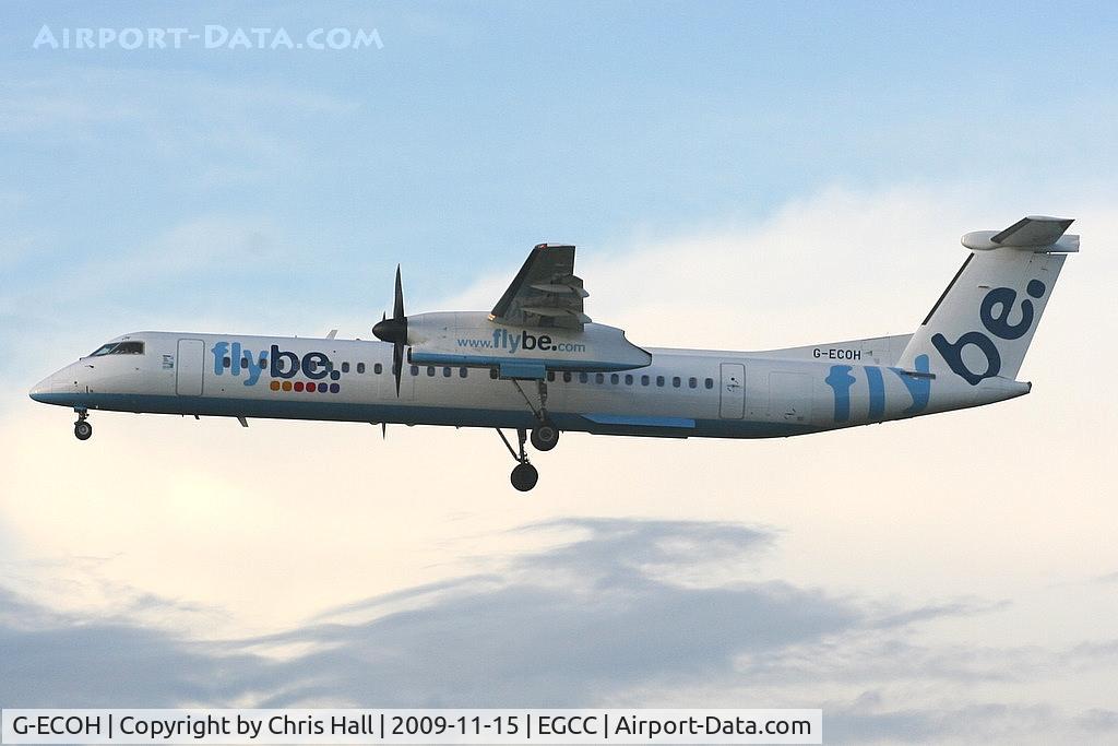 G-ECOH, 2008 De Havilland Canada DHC-8-402Q Dash 8 C/N 4221, flybe