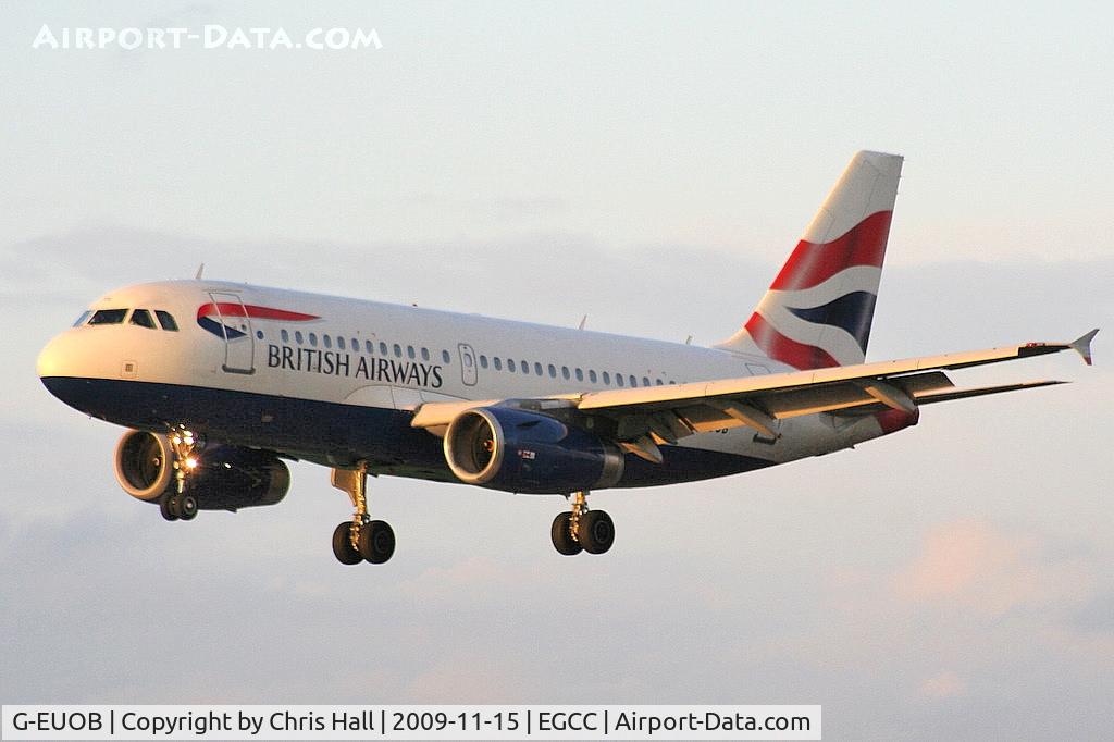 G-EUOB, 2001 Airbus A319-131 C/N 1529, British Airways