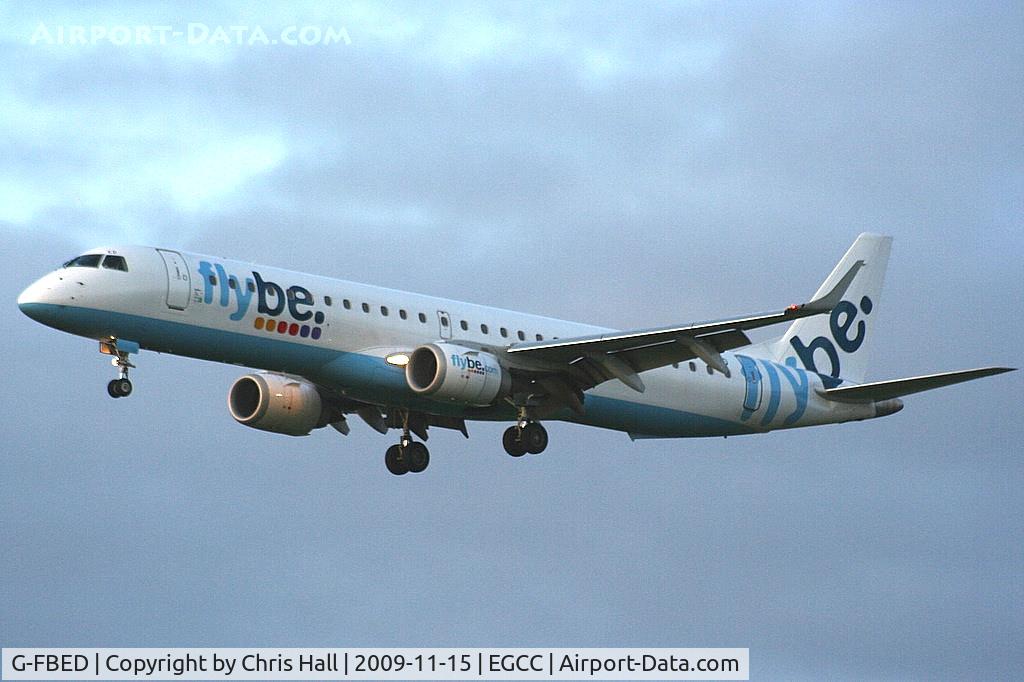 G-FBED, 2007 Embraer 195LR (ERJ-190-200LR) C/N 19000084, flybe