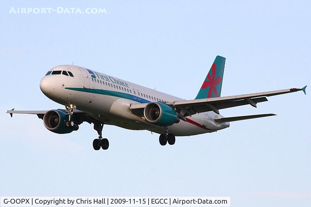 G-OOPX, 2004 Airbus A320-214 C/N 2180, First Choice