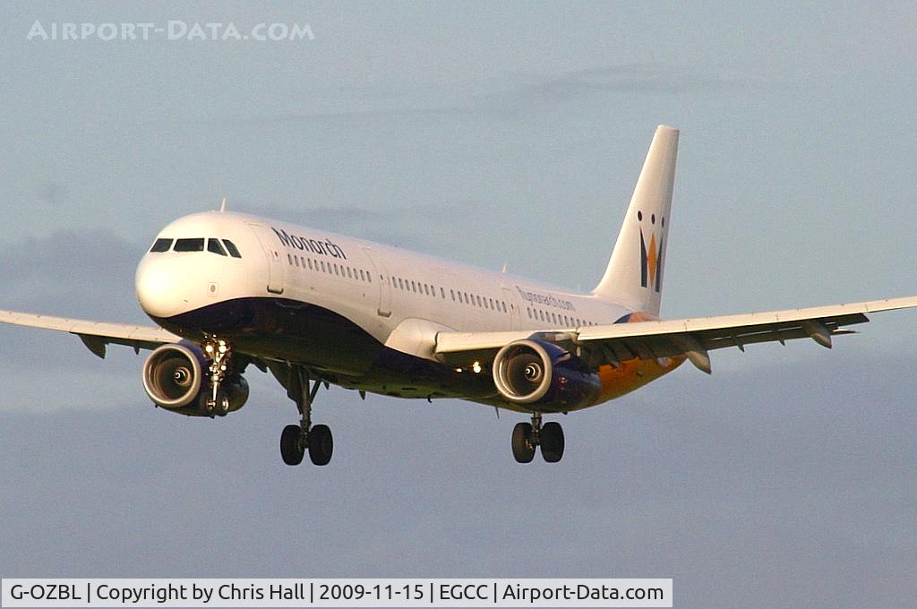 G-OZBL, 1998 Airbus A321-231 C/N 864, Monarch Airlines