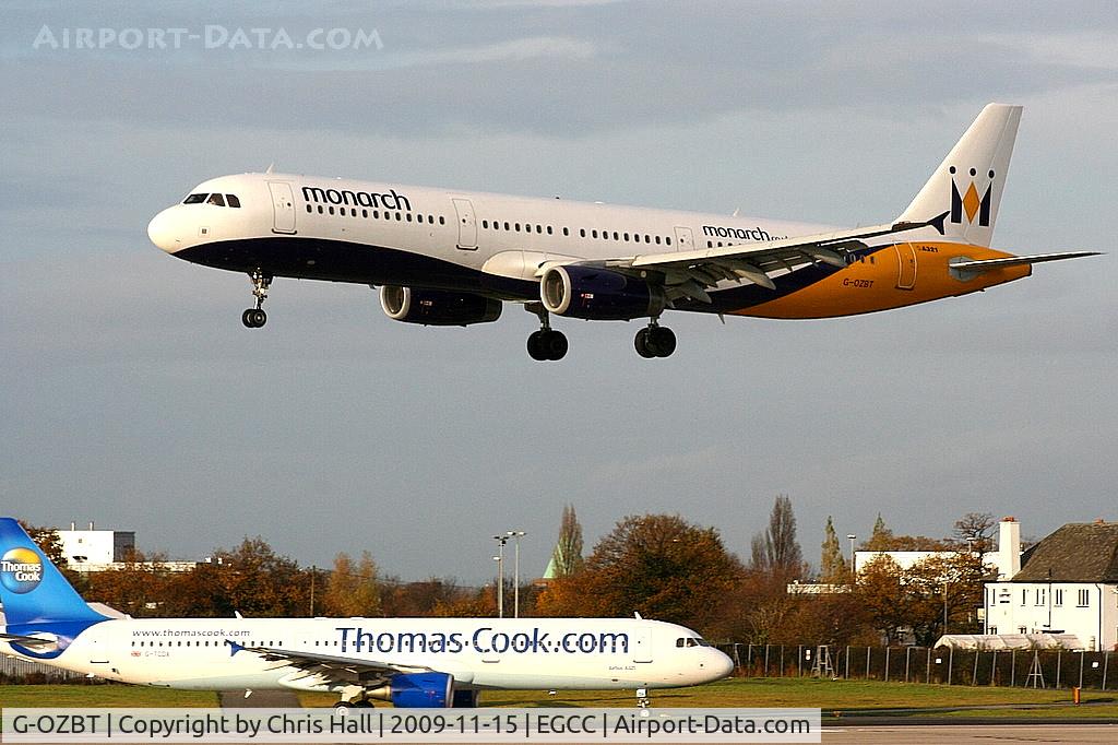 G-OZBT, 2008 Airbus A321-231 C/N 3546, Monarch Airlines