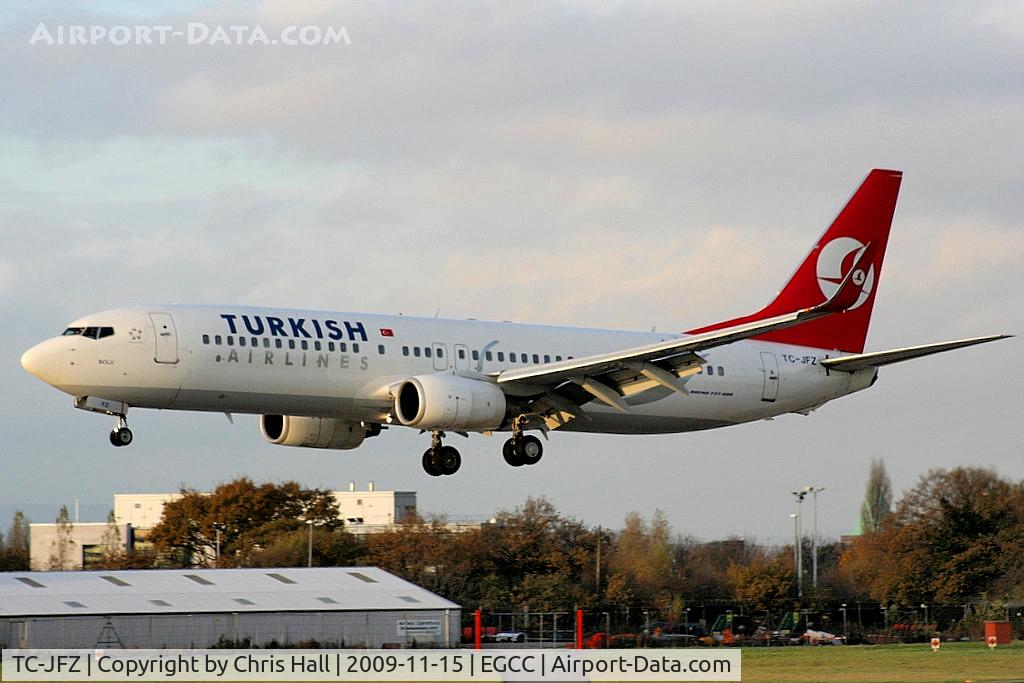 TC-JFZ, 2000 Boeing 737-8F2 C/N 29784, Turkish Airlines