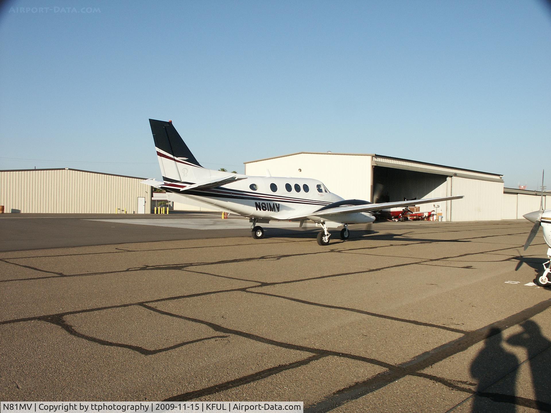 N81MV, 2008 Hawker Beechcraft Corp C90GTI King Air C/N LJ-1899, 2008 Hawker Beechcraft Corp C90GTI