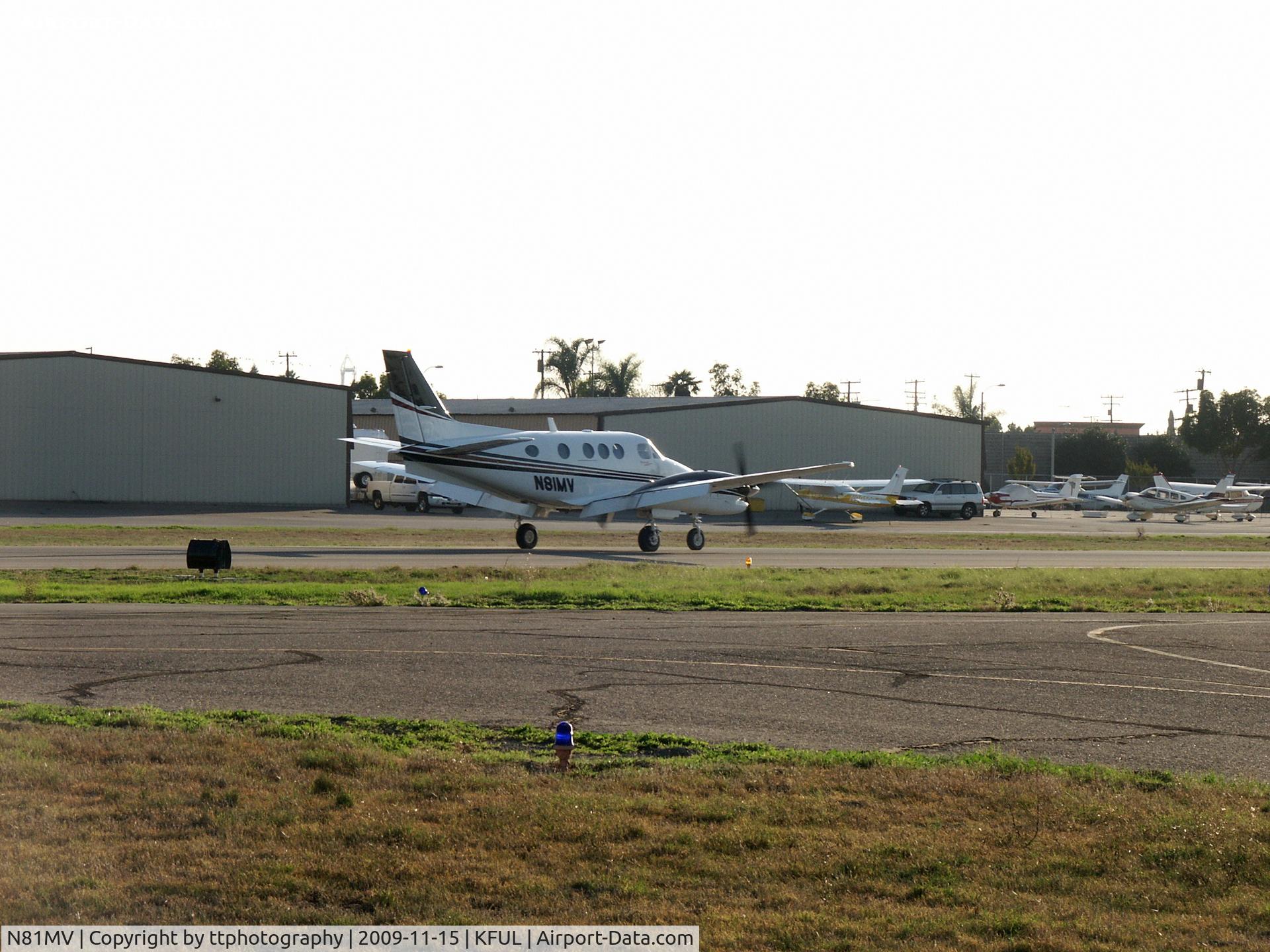 N81MV, 2008 Hawker Beechcraft Corp C90GTI King Air C/N LJ-1899, 2008 Hawker Beechcraft Corp C90GTI