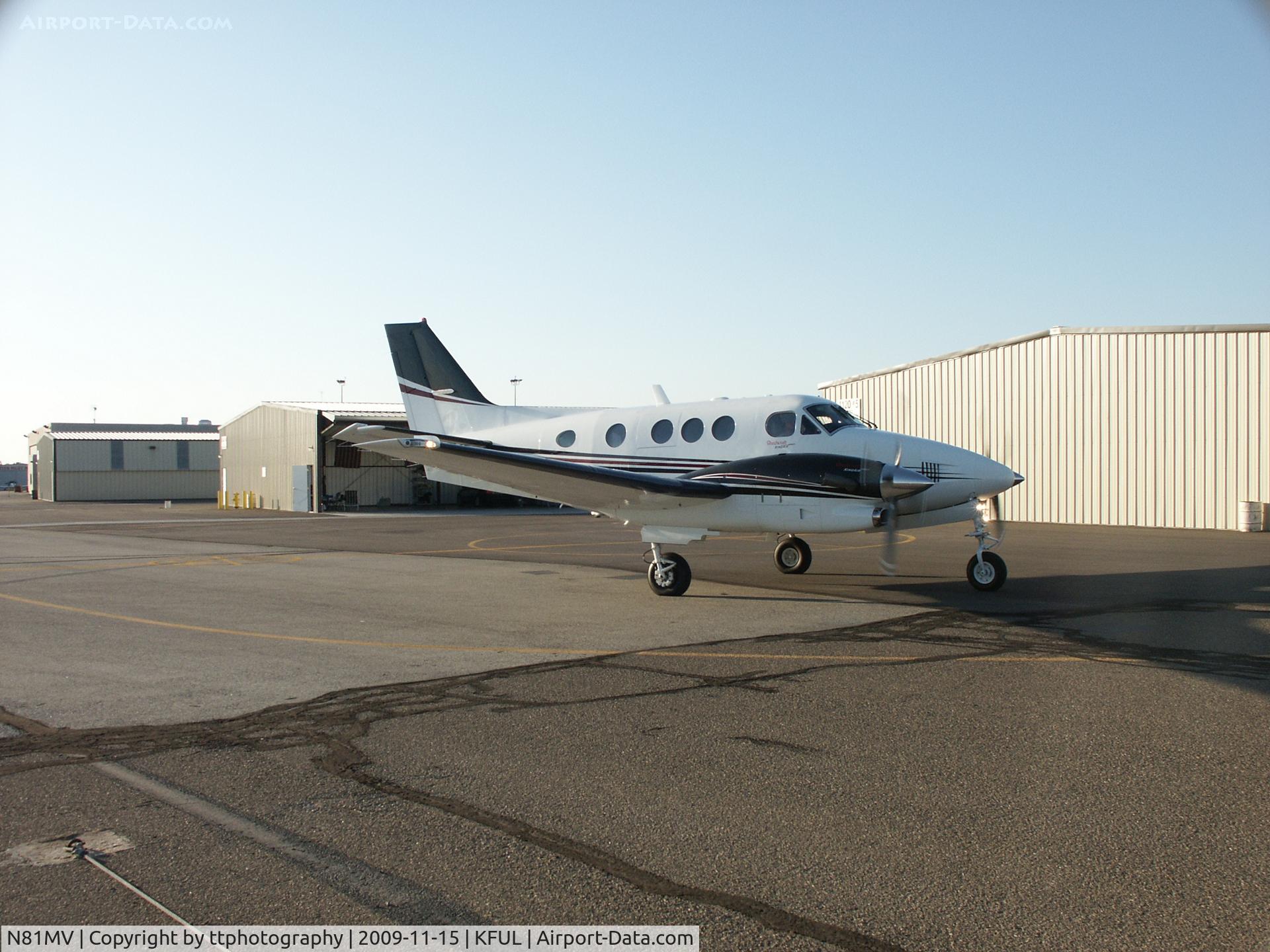 N81MV, 2008 Hawker Beechcraft Corp C90GTI King Air C/N LJ-1899, 2008 Hawker Beechcraft Corp C90GTI