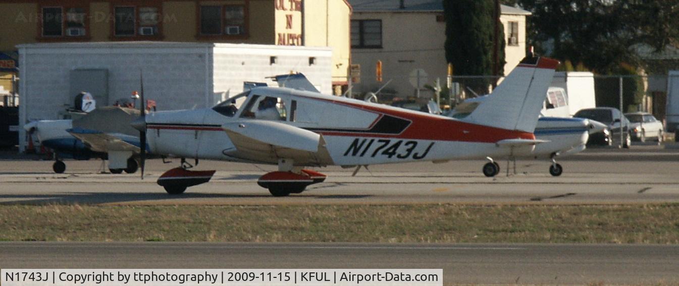 N1743J, 1968 Piper PA-28-140 C/N 28-24159, 1968 Piper PA-28-140