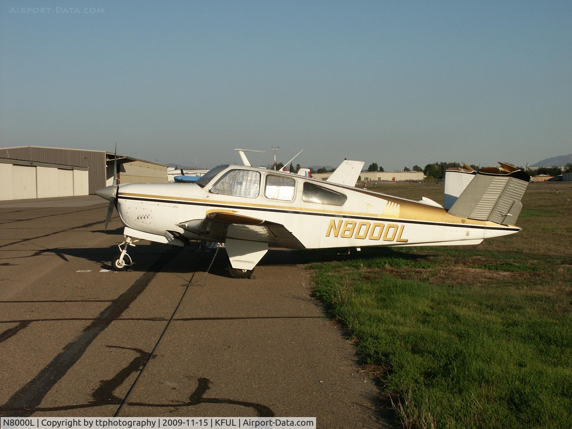 N8000L, 1965 Beech V35 Bonanza C/N D-8000, 1965 Beech V35