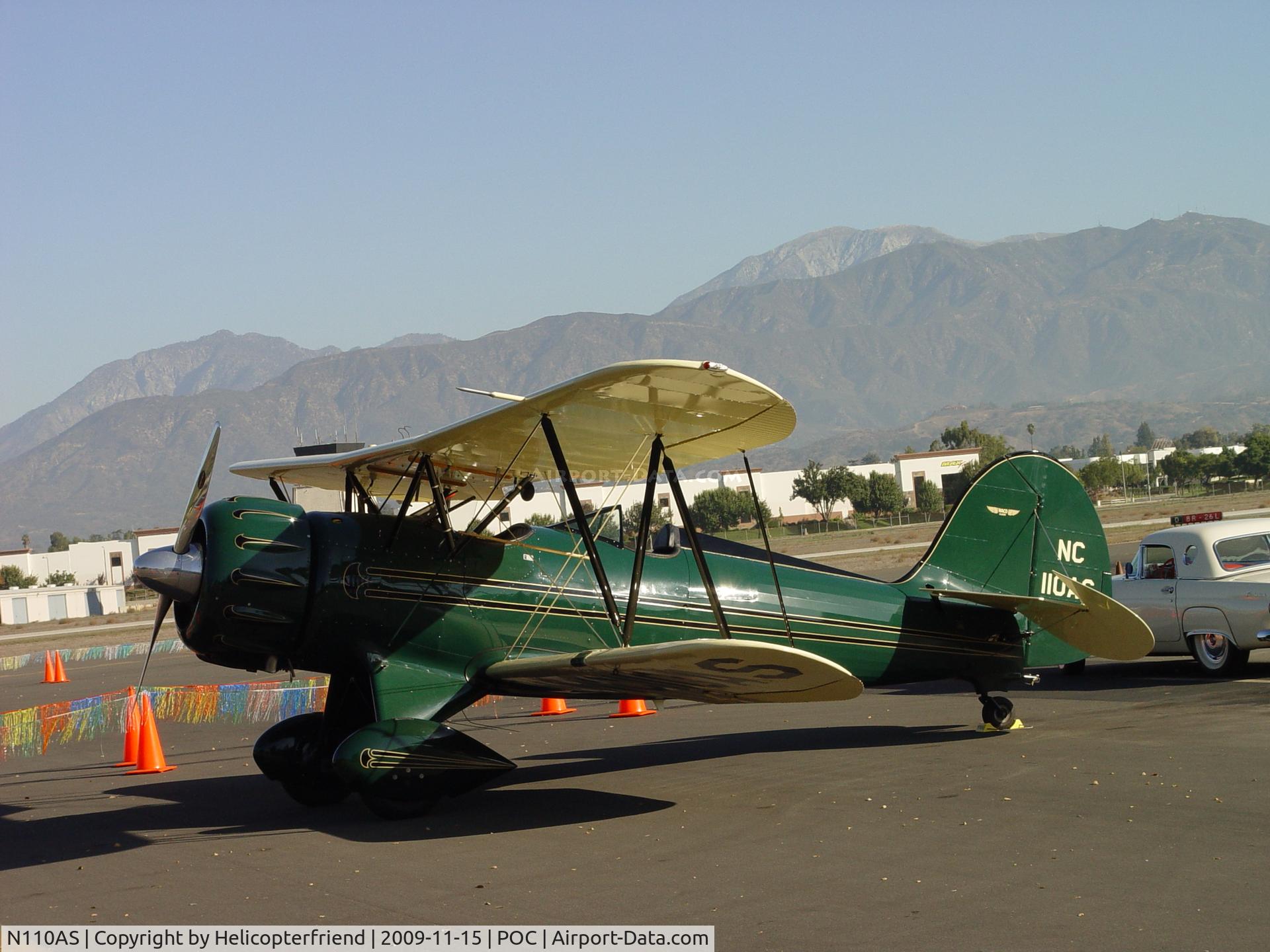 N110AS, 2005 Waco YMF-F5C C/N F5C110, Static displayed at Brackett