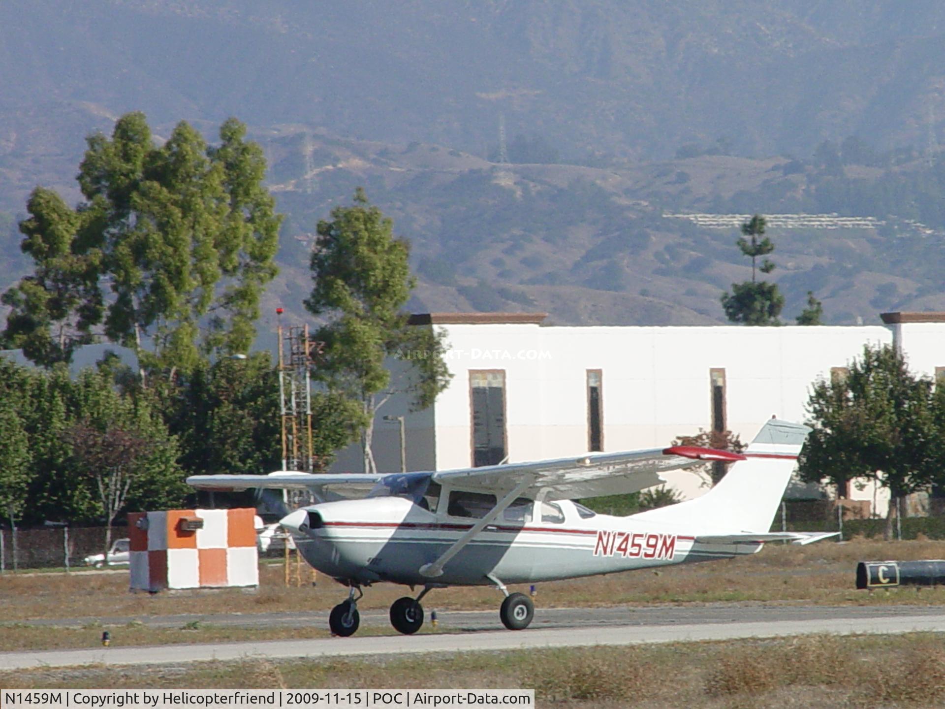 N1459M, 1969 Cessna U206E Skywagon C/N U20601459, Landing Brackett 26L