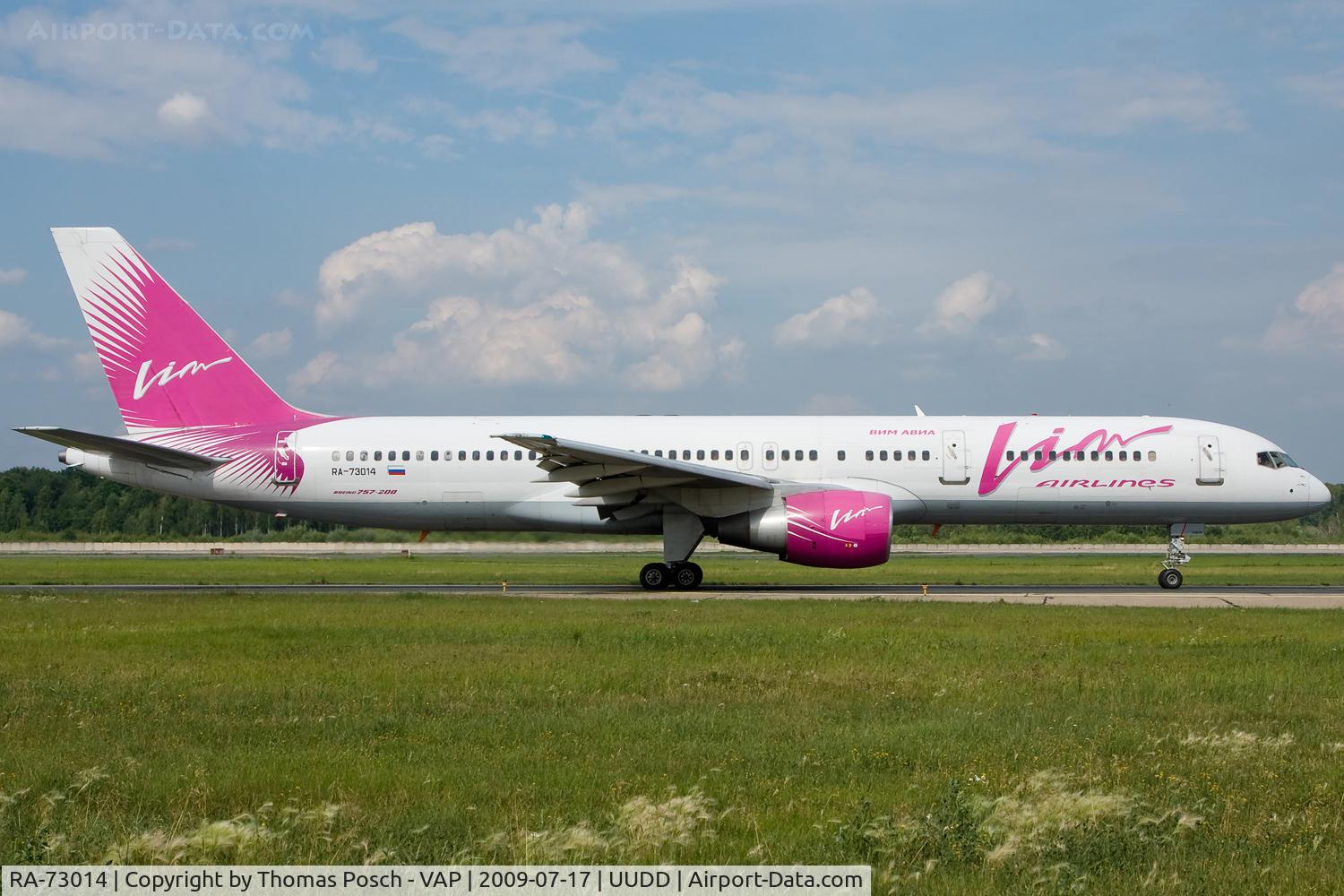 RA-73014, 1992 Boeing 757-230 C/N 25441, VIM Airlines