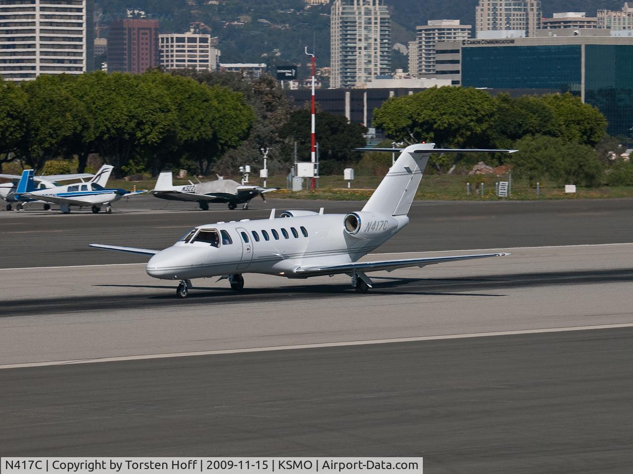 N417C, 2005 Cessna 525B CitationJet CJ3 C/N 525B0006, N417C departing from RWY 21