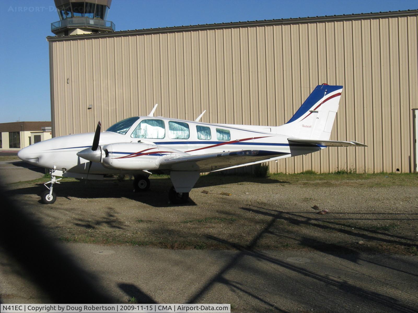 N41EC, 1974 Beech 58 Baron C/N TH-471, 1974 Beech 58 BARON, two Continental IO-520-C 285 Hp each