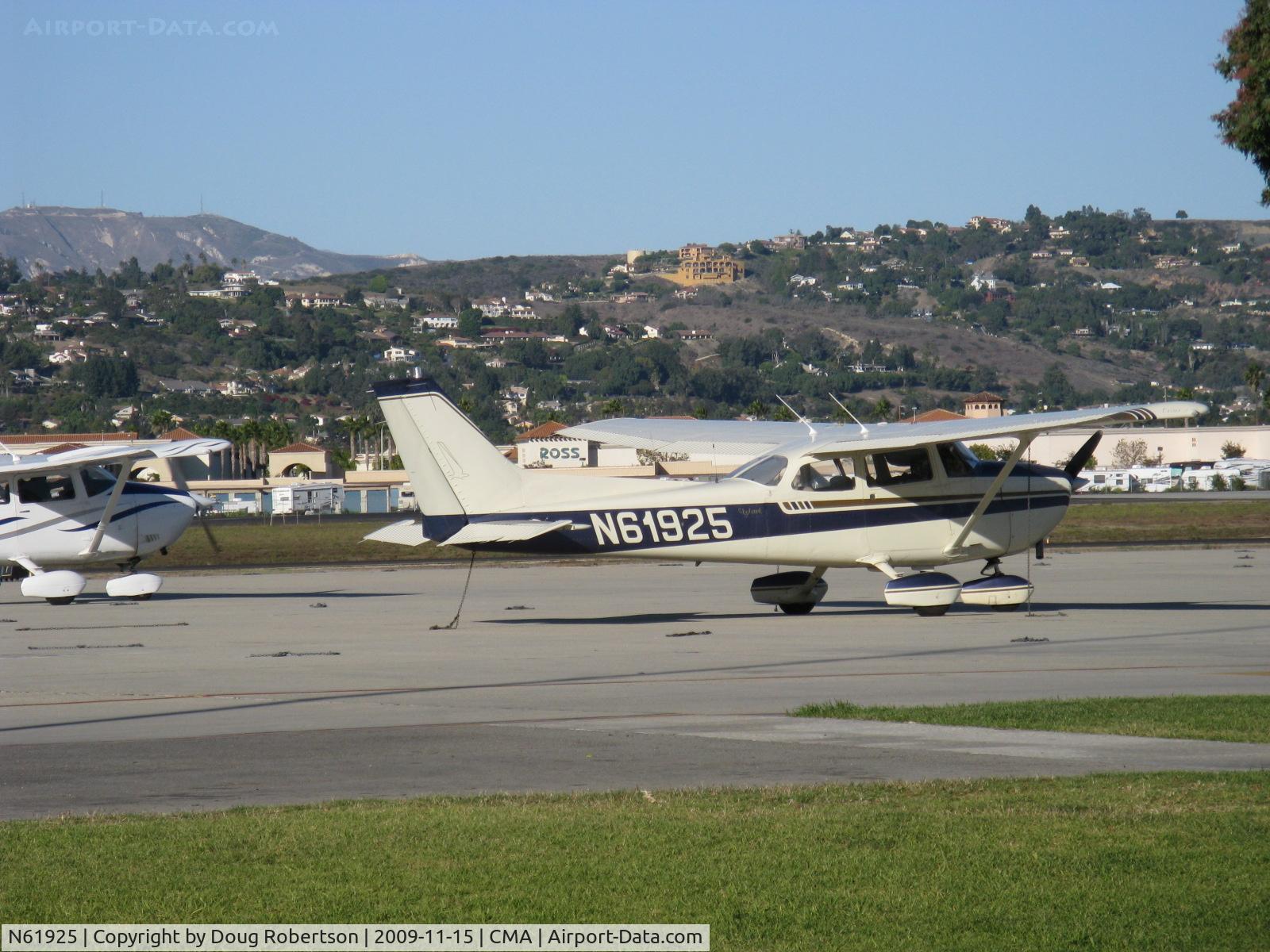 N61925, 1975 Cessna 172M C/N 17264890, 1975 Cessna 172M, Lycoming O-320-E2D 150 Hp