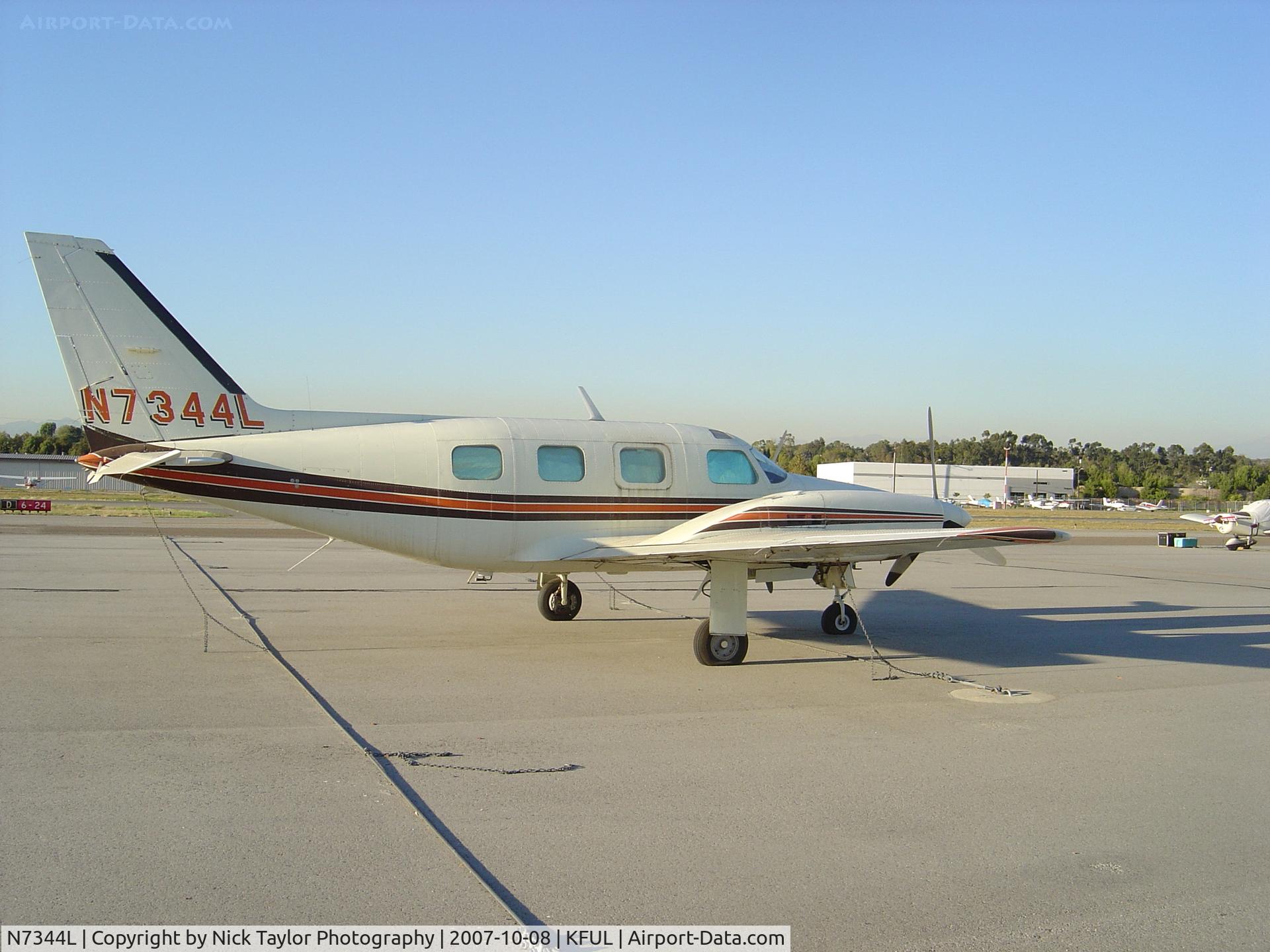N7344L, 1974 Piper PA-31P Navajo C/N 31P-7400229, Piper PA-31