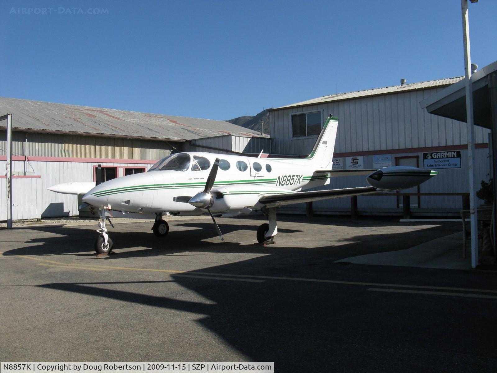 N8857K, 1979 Cessna 340A C/N 340A0642, 1979 Cessna RAM SUPER 340A, two Continental TSIO-520-NBs 310 Hp each