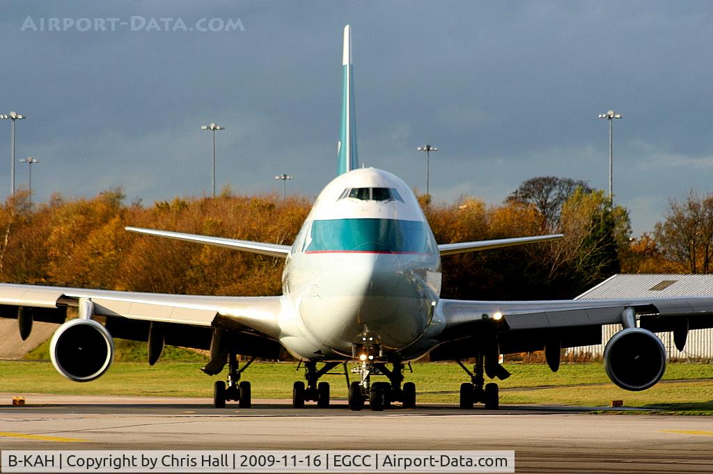 B-KAH, 1993 Boeing 747-412 C/N 27134, Cathay Pacific