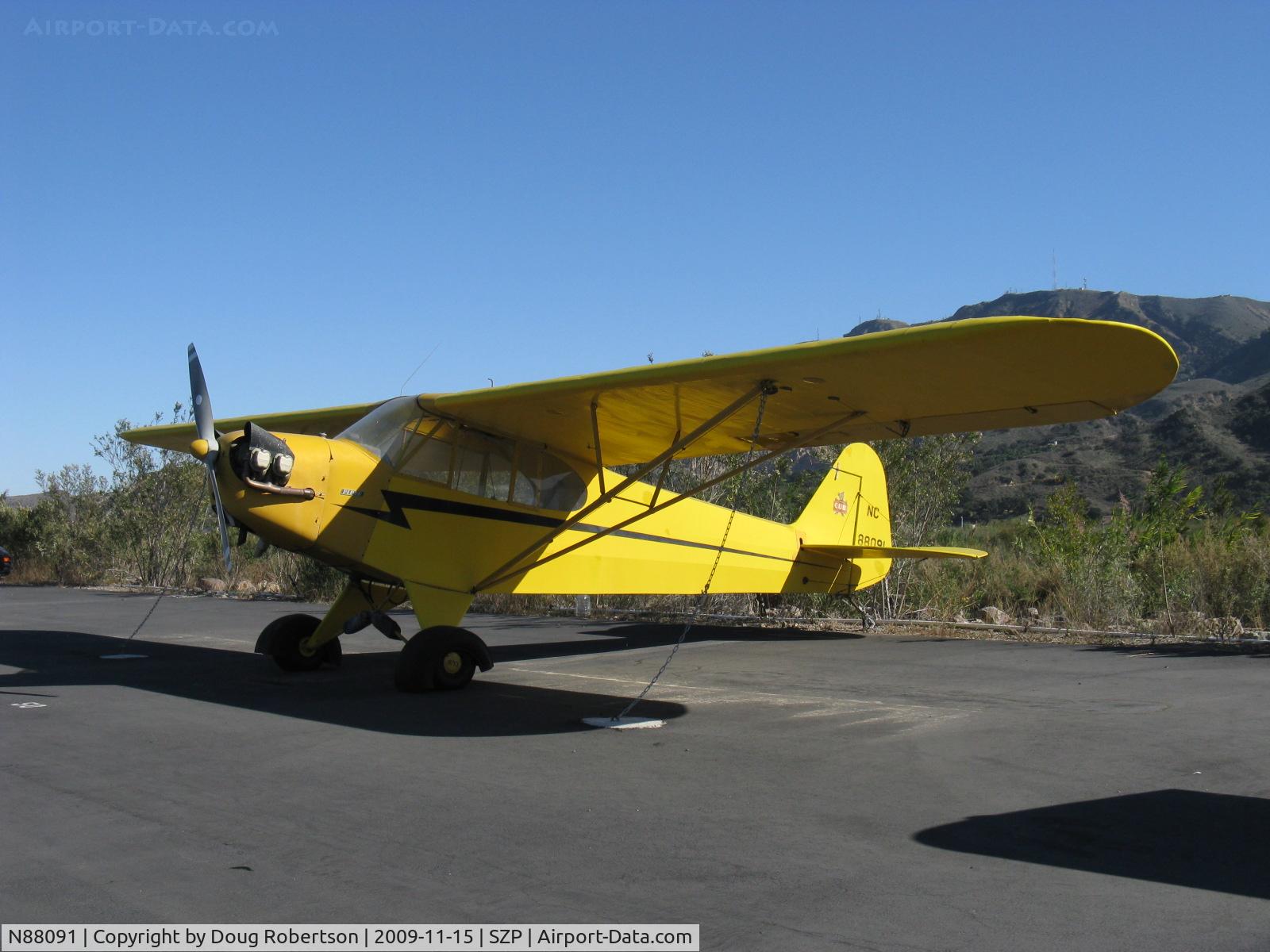 N88091, 1946 Piper J3C-65 Cub Cub C/N 15708, 1946 Piper J3C-65 CUB, Continental C85 85 Hp upgrade