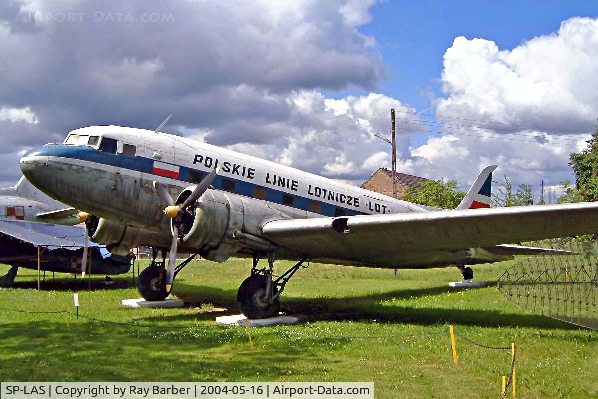 SP-LAS, Lisunov Li-2P C/N 18423203, Lisunov Li-2P [18423203] Drzonow-Lubuskie~SP 16/05/2004. Preserved in the Lubuskie Muzeum Wojskowe, Drzonow-Lubuskie Poland.