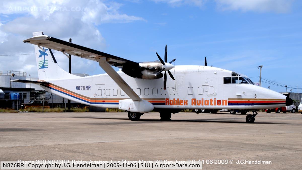 N876RR, Short 360-200 C/N SH.3751, Shorts at SJU
