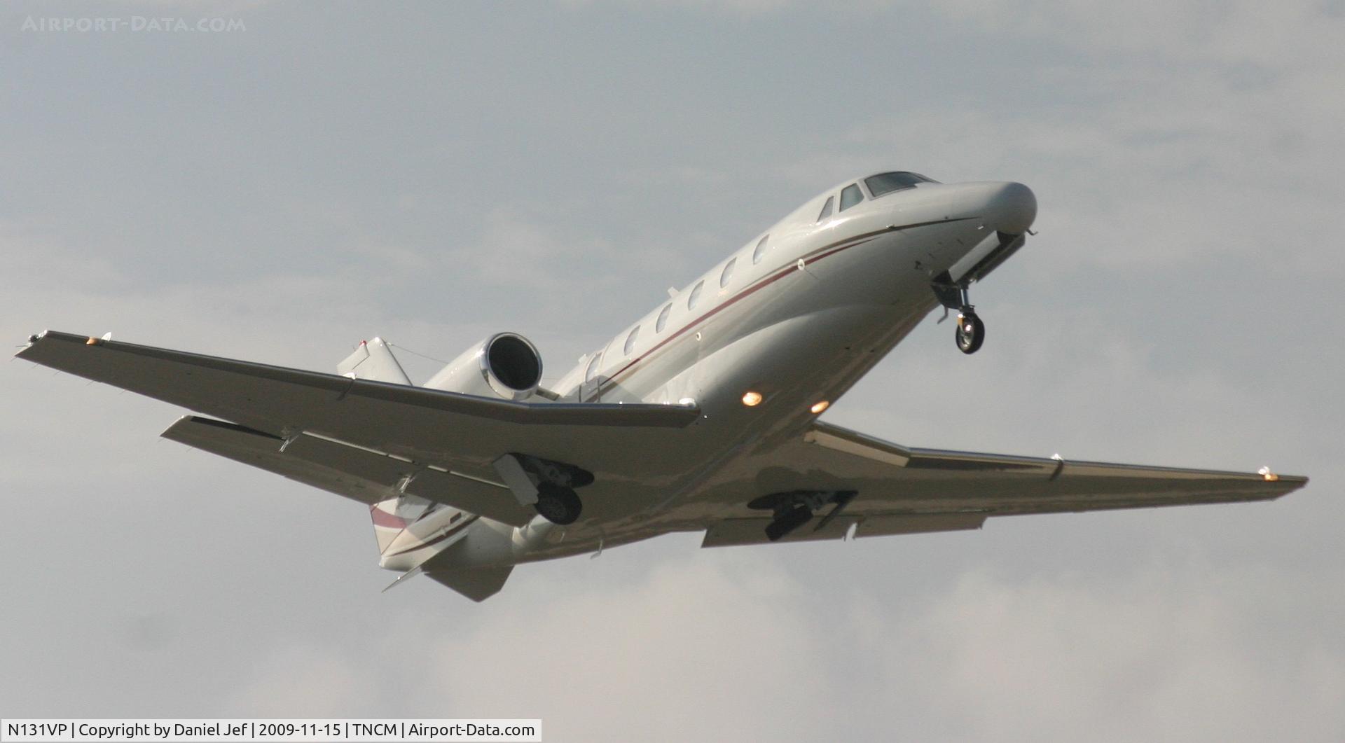 N131VP, 2000 Cessna 560XL C/N 560-5131, N131vp in the ratation out of TNCM