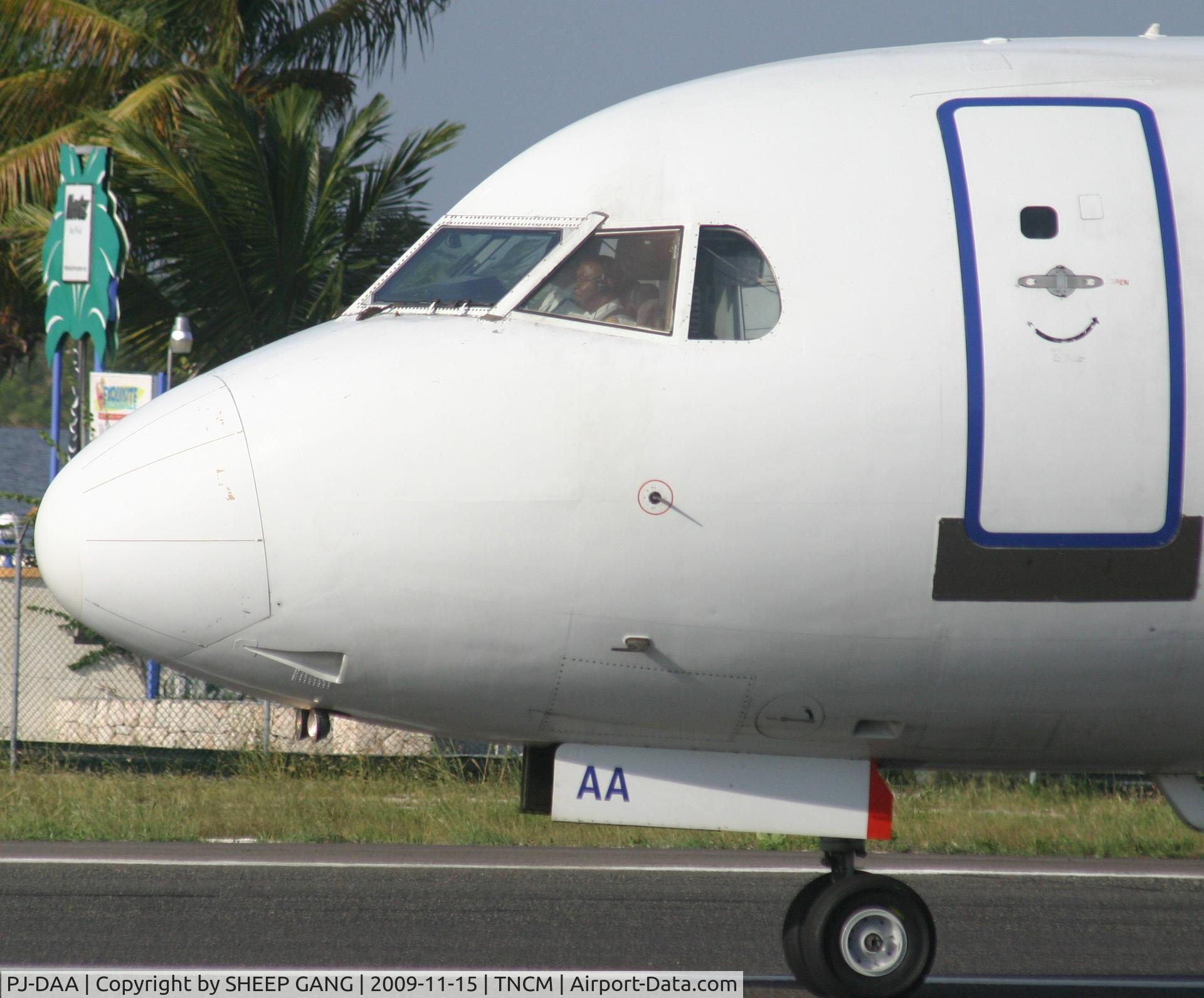 PJ-DAA, 1990 Fokker 100 (F-28-0100) C/N 11310, A close up