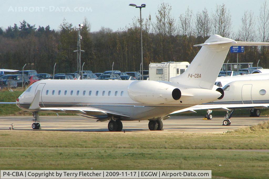 P4-CBA, 2006 Bombardier BD-700-1A10 Global Express XRS C/N 9220, Global Express at Luton