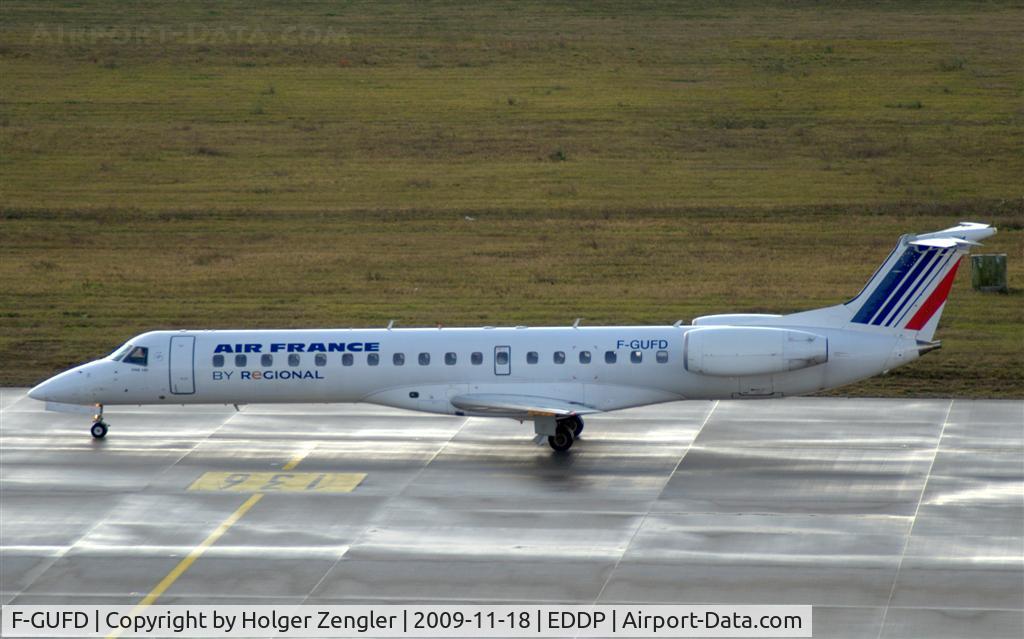 F-GUFD, 1999 Embraer ERJ-145LR (EMB-145LR) C/N 145197, Taxiing for a take off to Paris CDG