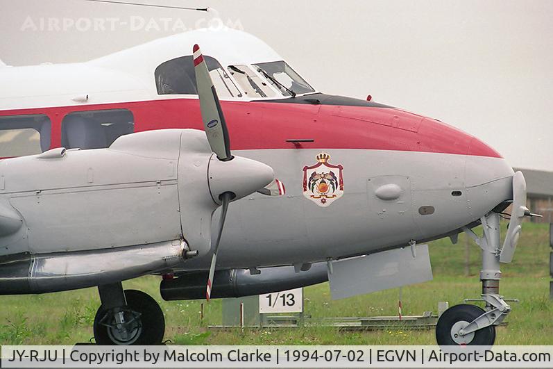 JY-RJU, De Havilland DH-104 Dove 7 C/N 04540, De Havilland DH-104 Dove 8 at RAF Brize Norton's Photocall 94.