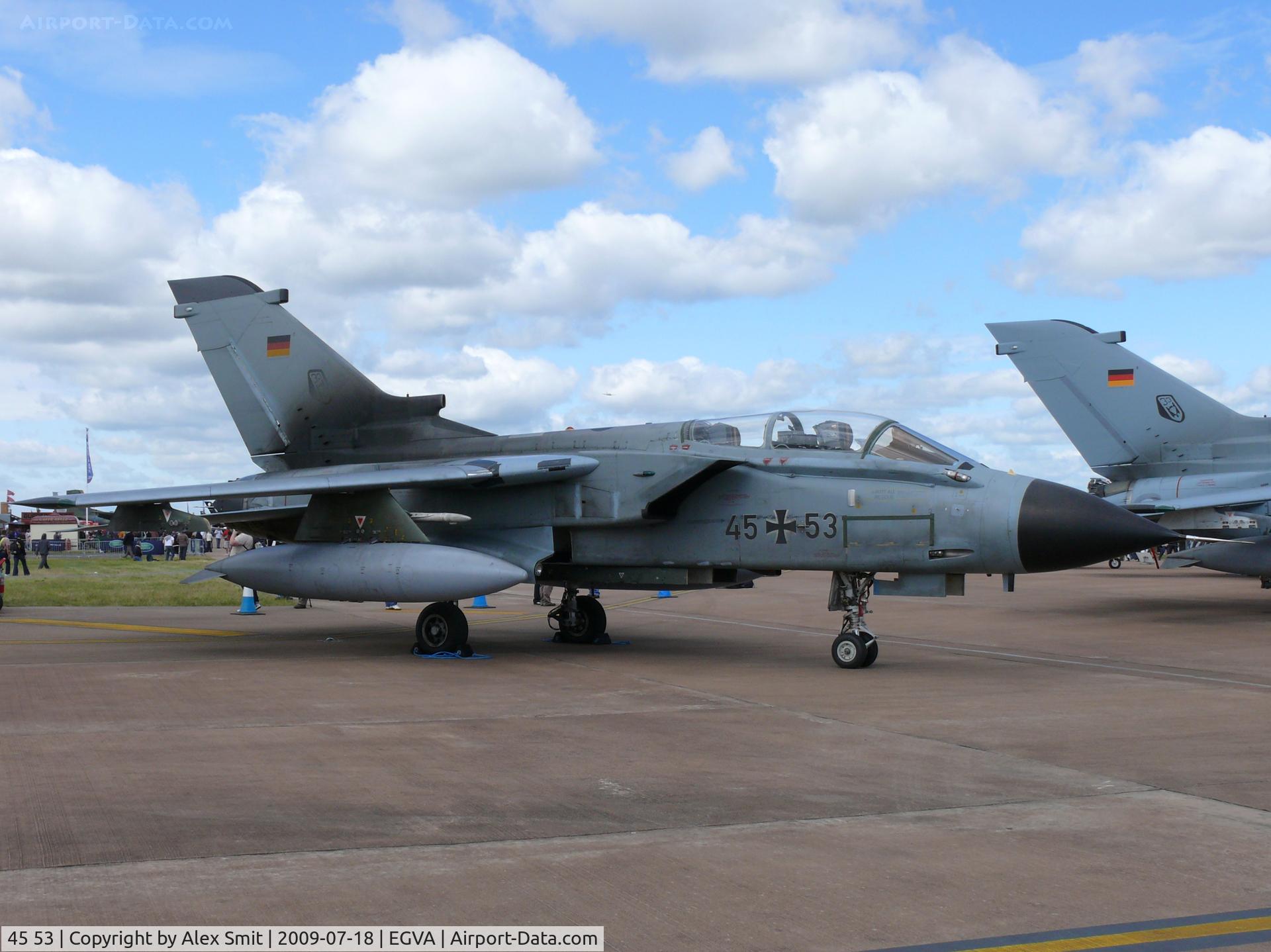 45 53, Panavia Tornado IDS C/N 637/GS201/4253, Panavia Pa200 Tornado IDS 45+53 German Air Force