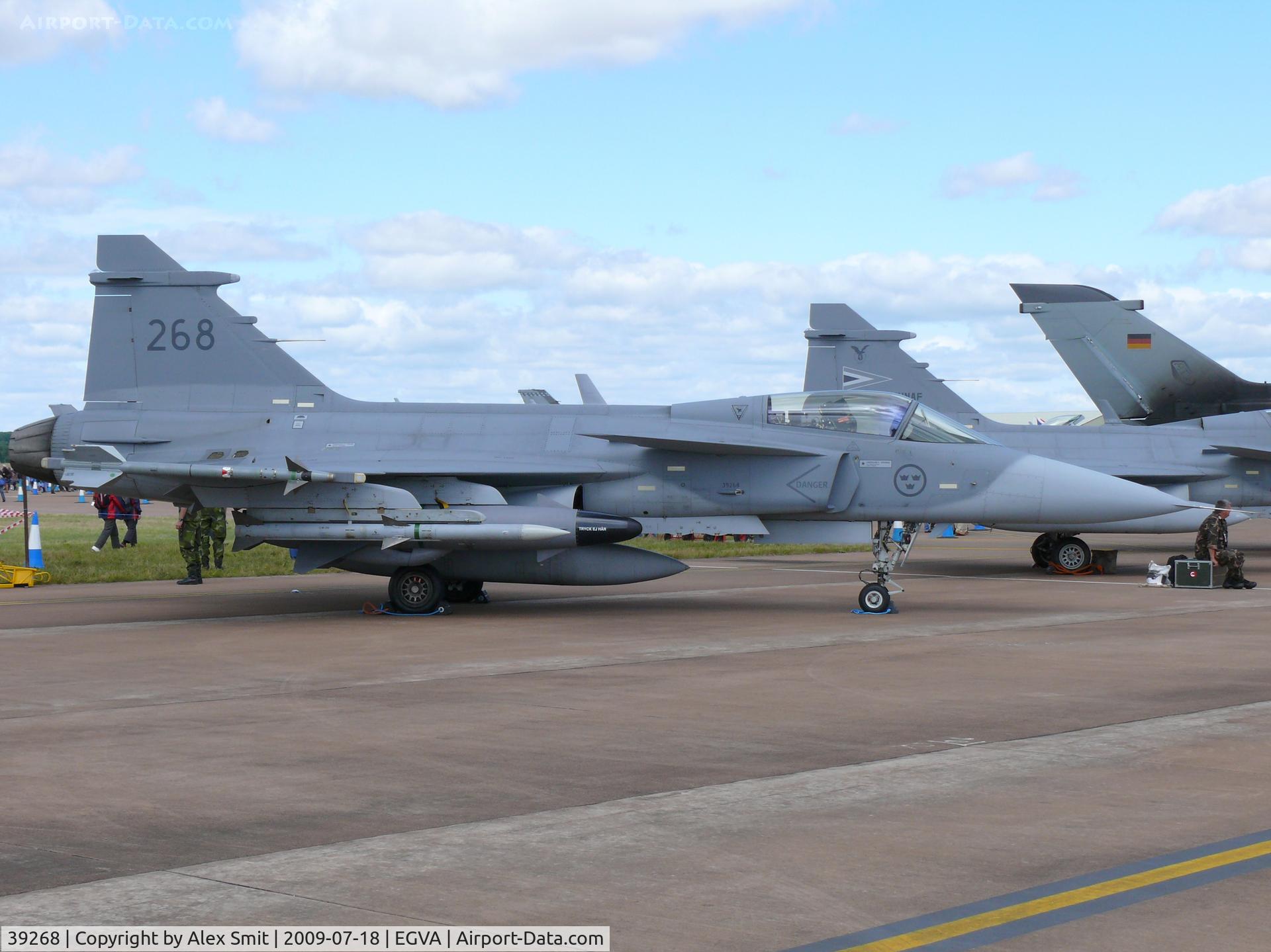 39268, Saab JAS-39C Gripen C/N 39268, Saab JAS39C Gripen 39268 Swedish Armed Forces