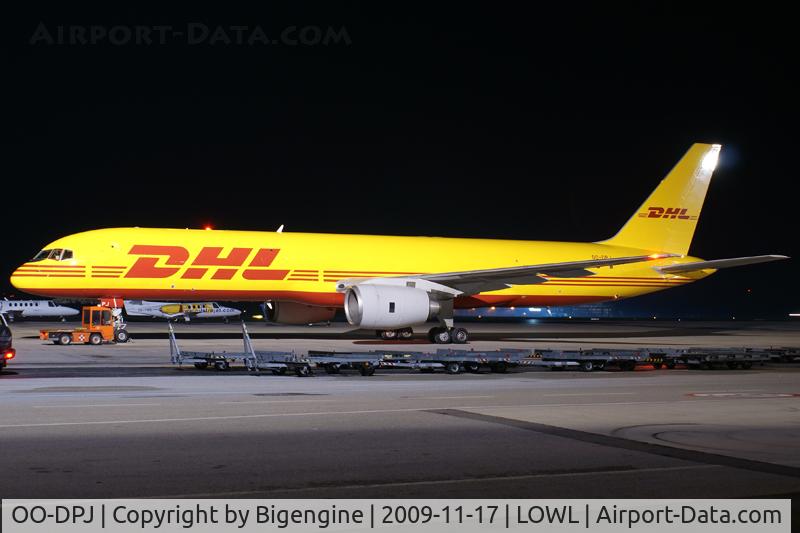 OO-DPJ, 1986 Boeing 757-236/SF C/N 23493, DHL