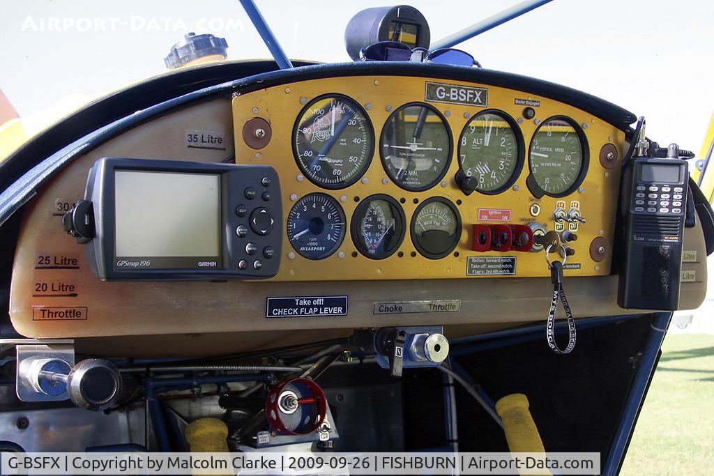 G-BSFX, 1990 Denney Kitfox Mk2 C/N PFA 172-11723, Denney Kitfox II at Fishburn Airfield, UK in 2009.