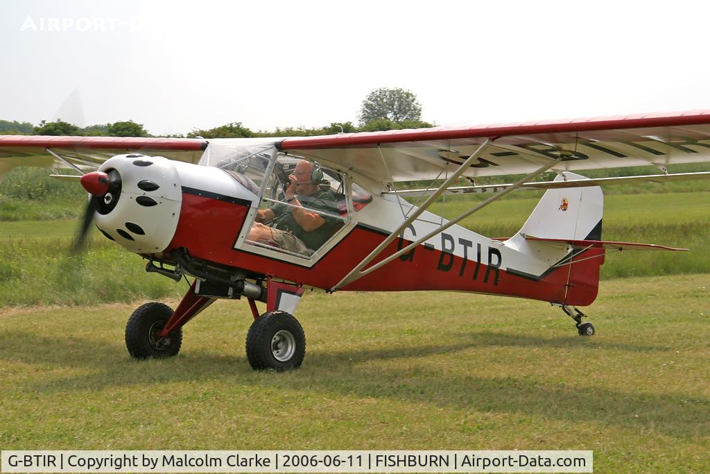 G-BTIR, 1992 Denney Kitfox Mk.2 C/N PFA 172-11952, Denney Kitfox II at Fishburn Airfield, UK in 2006.