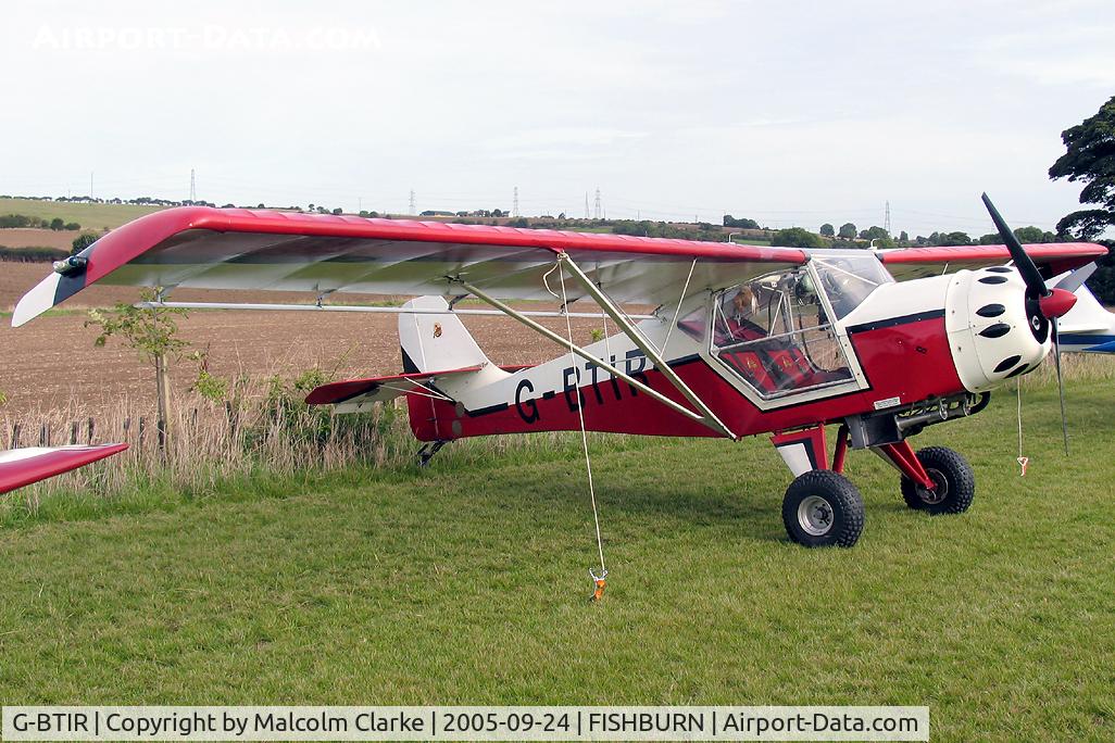G-BTIR, 1992 Denney Kitfox Mk.2 C/N PFA 172-11952, Denney Kitfox II at Fishburn Airfield, UK in 2005.