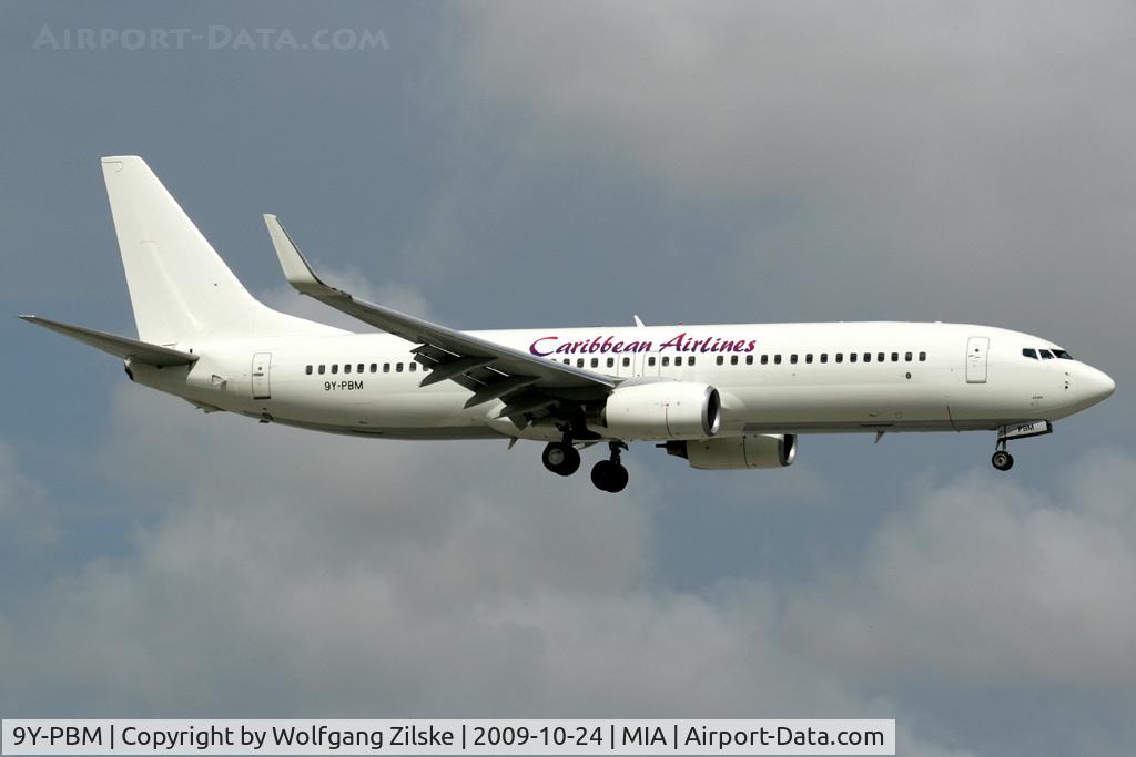 9Y-PBM, 2007 Boeing 737-8BK C/N 29635, visitor