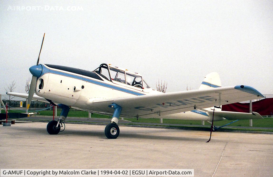 G-AMUF, 1952 De Havilland DHC-1 Chipmunk 21 C/N C1/0832, De Havilland DHC-1 Chipmunk 21 at Duxford Airfield, UK.