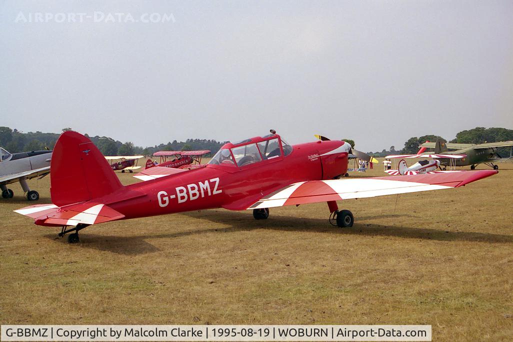 G-BBMZ, 1950 De Havilland DHC-1 Chipmunk T.10 C/N C1/0563, De Havilland DHC-1 Chipmunk 22. Ex RAF trainer WK548 seen here at the 1995 De Havilland Moth Rally.