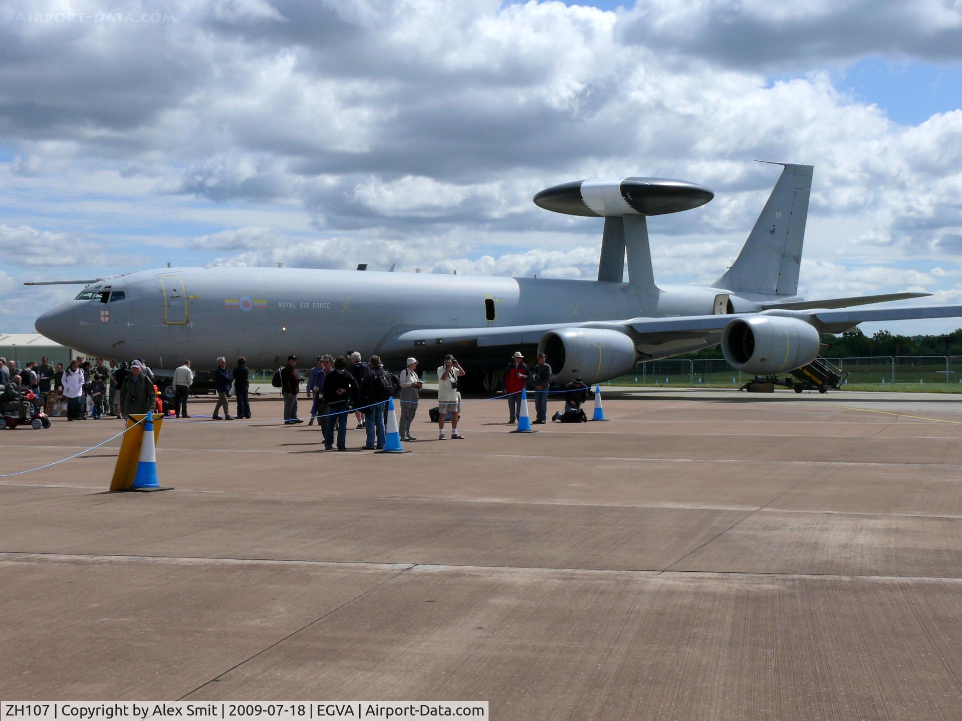 ZH107, 1991 Boeing E-3D Sentry AEW.1 C/N 24499, Boeing E-3D Sentry AEW1/AWACS ZH107/07 Royal Air Force