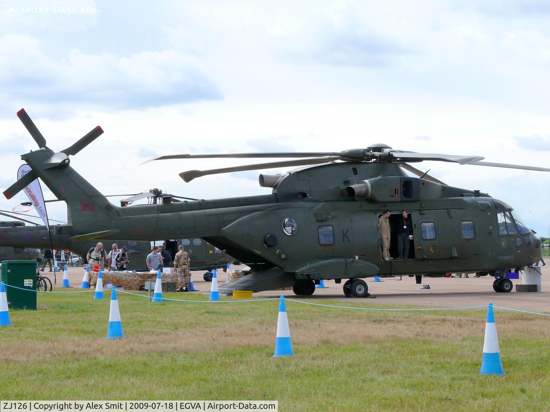 ZJ126, 2000 Westland Merlin HC.3 C/N 50141/RAF10, EH Industries EH101 Merlin HC3 ZJ126 Royal Air Force
